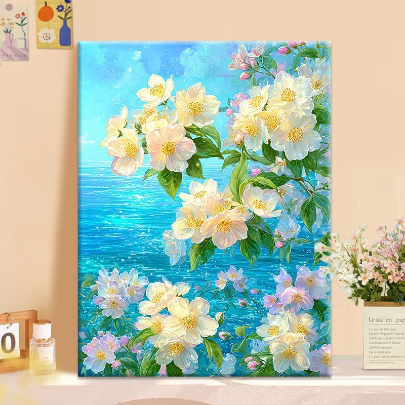 Floral Art Canvas Bowlift