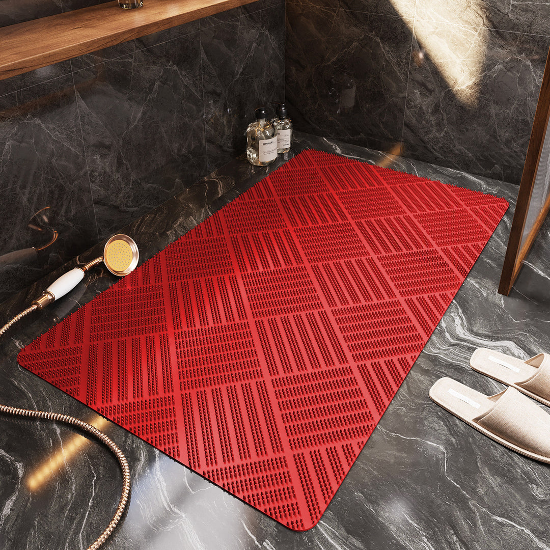 Anti-Slip Textured Bath Mat Bowlift