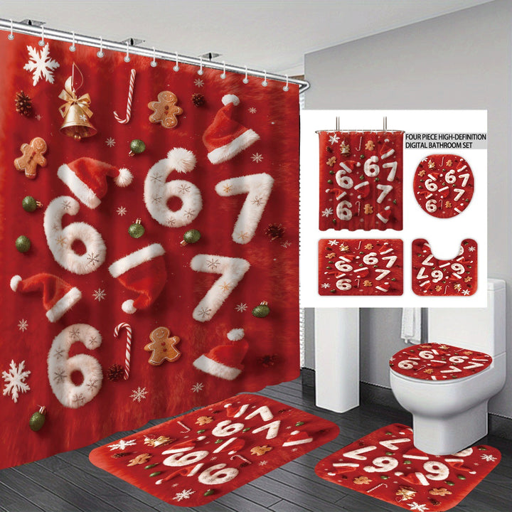 Colorful Dessert-Themed Bathroom Set Bowlift