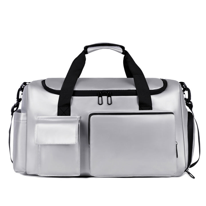 Men's Multifunctional Sports Travel Bag with Innovative Compartment Structure Bowlift