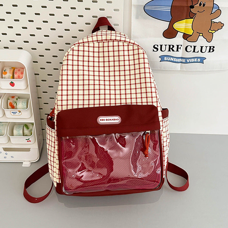 Playful Patterned School Backpack Bowlift