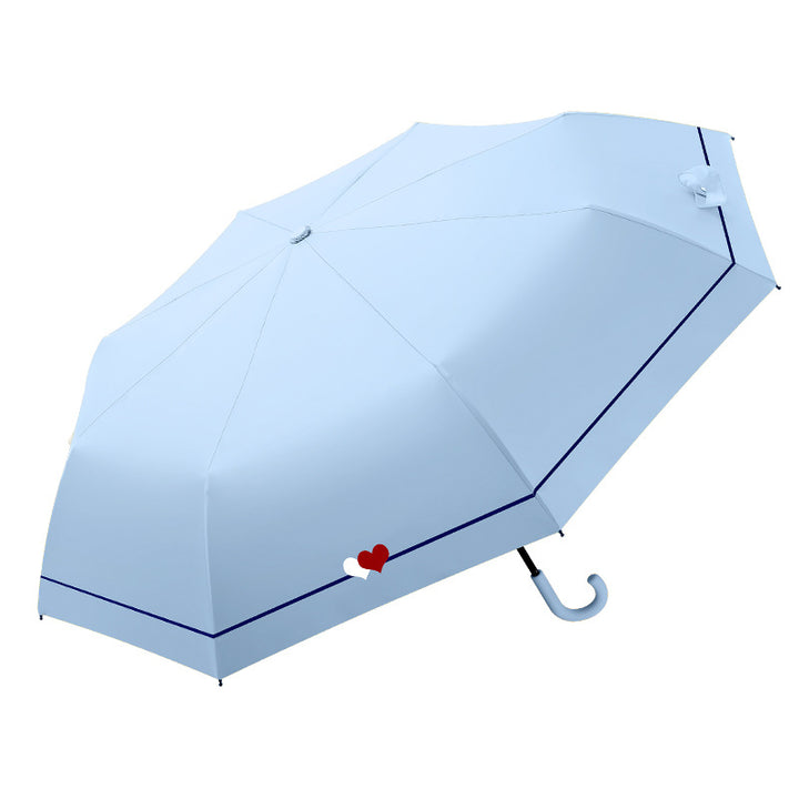 Ladies creative folding umbrella with musical design Bowlift