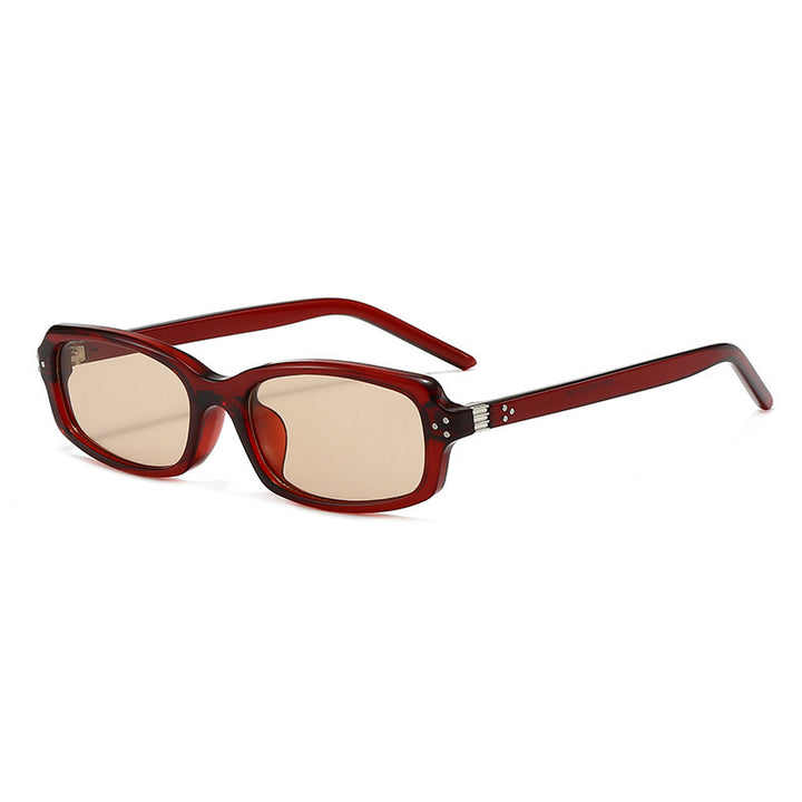 Retro-Inspired Rectangle Frame Glasses Bowlift