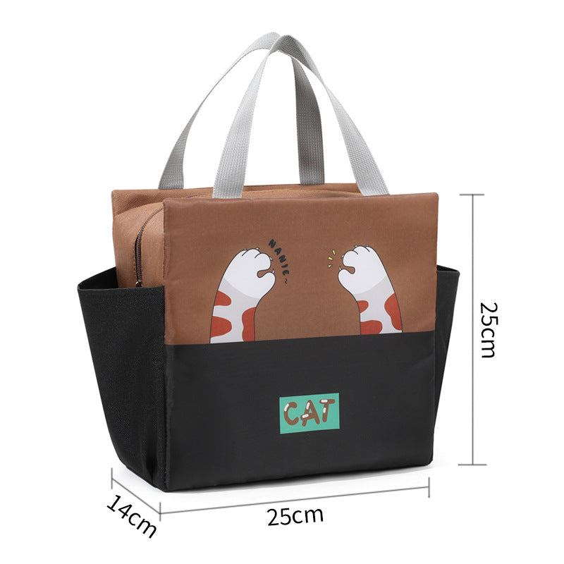 Playful Bear-Themed Lunch Tote