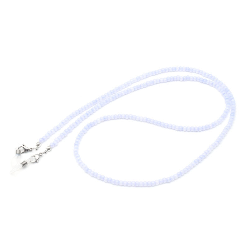 Elegant Beaded Eyewear Retainer Chain Bowlift