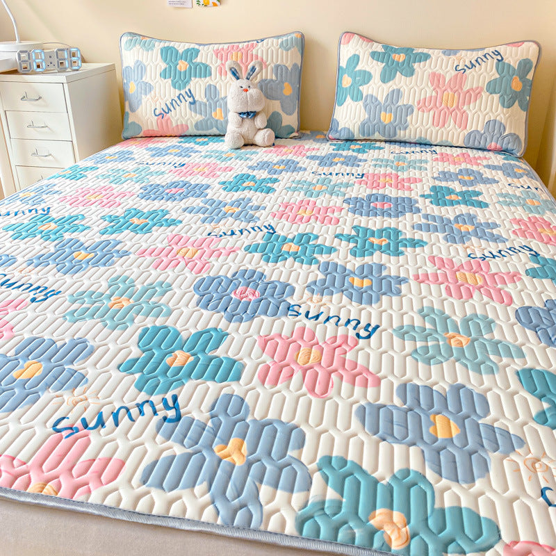 Playful Rainbow Mattress Protector