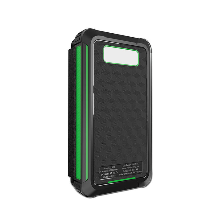 High-performance solar power bank with multi-charging options Bowlift