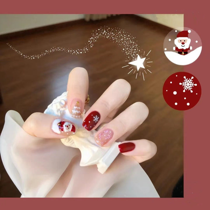 Fun Character-Themed Press-On Nail Art Bowlift