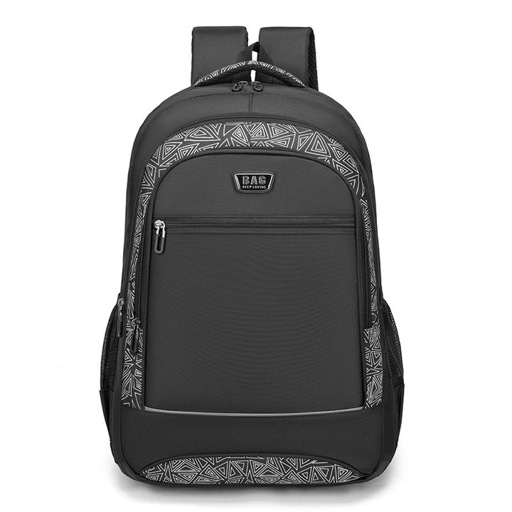 Versatile Geometric Pattern Travel Backpack