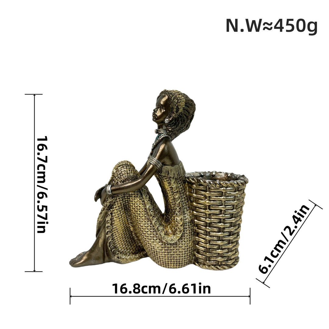 Decorative deer figure with glitter details Bowlift