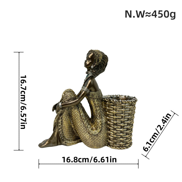 Decorative deer figure with glitter details Bowlift