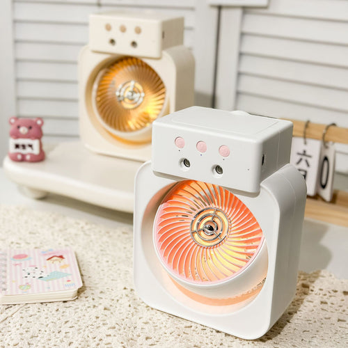 Women's portable mini fan with USB charging function Bowlift