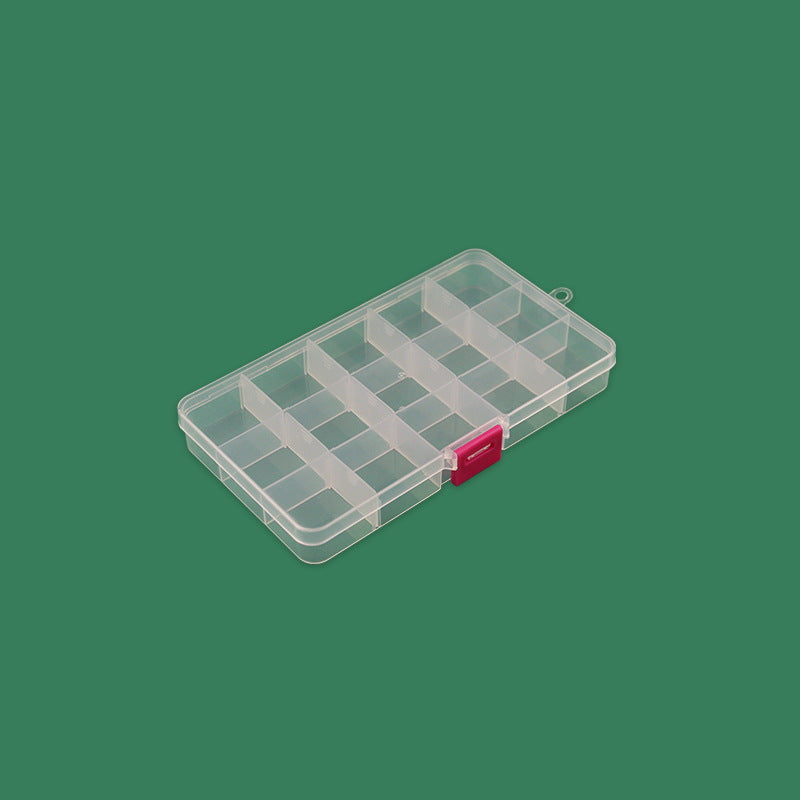 Multi-Section Transparent Craft Organizer Bowlift