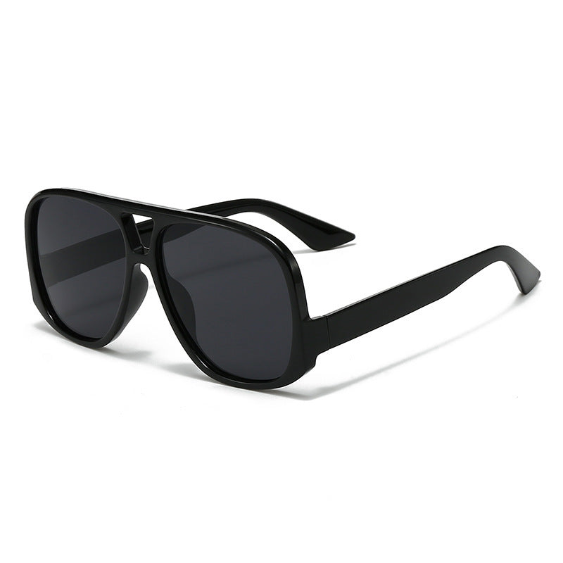 Women trendy oversized sunglasses in modern tortoiseshell pattern Bowlift