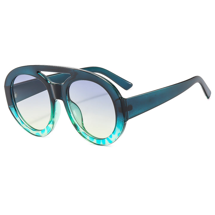 Women's Fashion Sunglasses in Futuristic Oversized Design Bowlift
