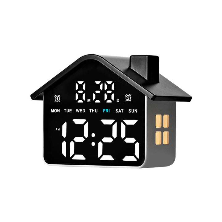 Digital Alarm Clock In Modern Home Design Bowlift