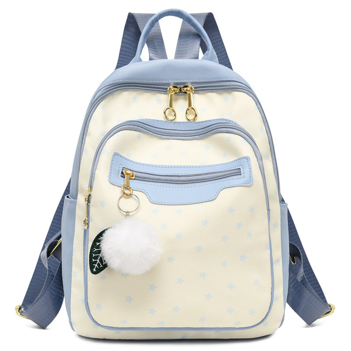 Chic Star Patterned Backpack Bowlift