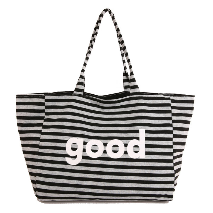 WoSpacious Canvas Beach Tote Bag Bowlift