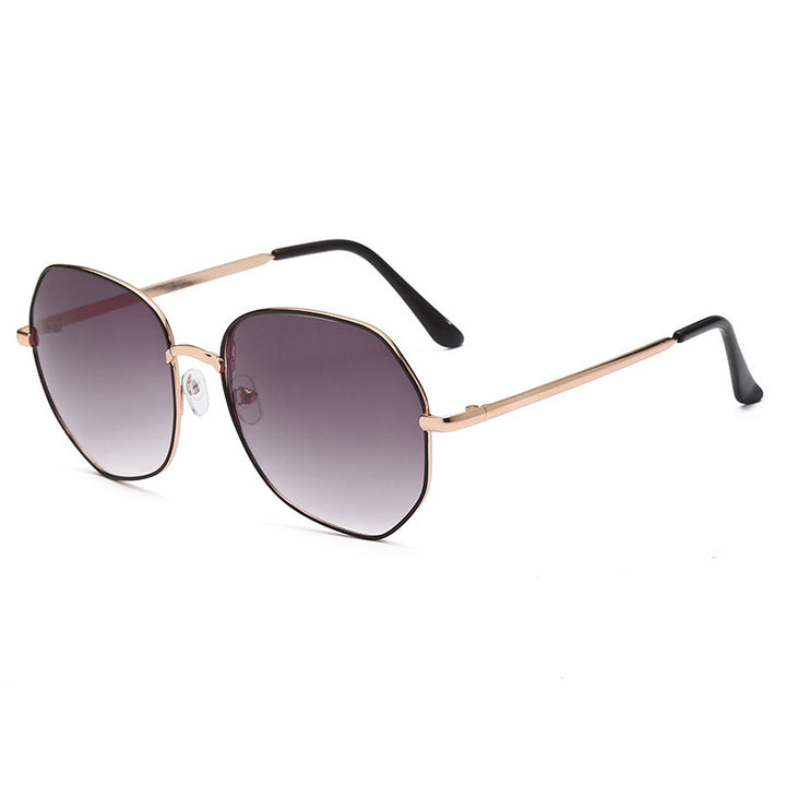 Ladies fashionable sunglasses with octagonal shape and polarized lenses Bowlift