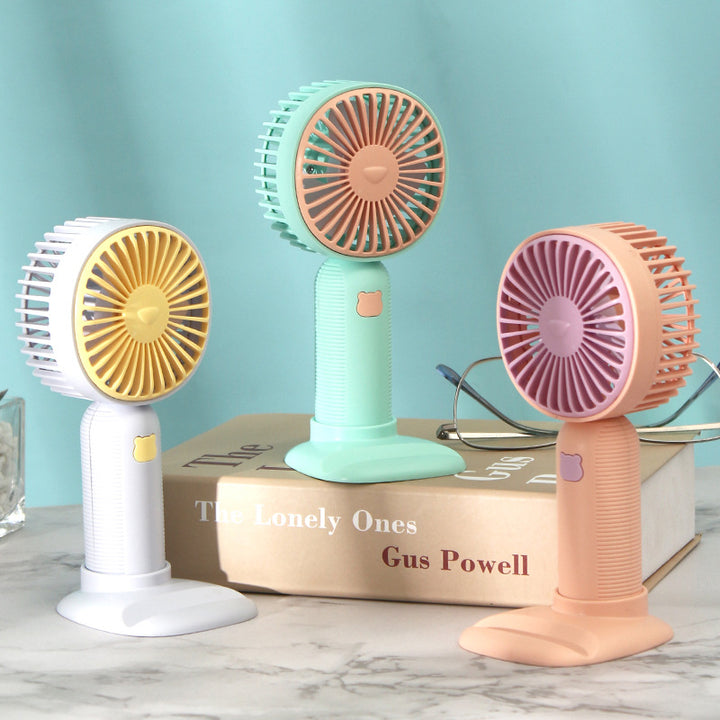 Ladies Portable Table Fan with Flexible Tilt Mechanism Bowlift