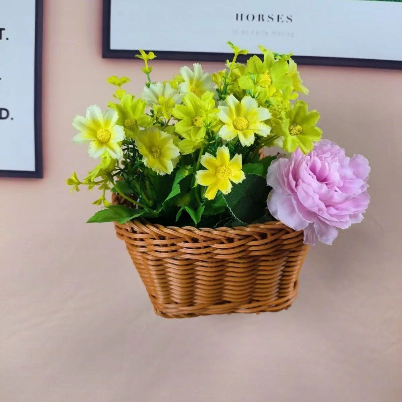 Handwoven Storage Basket Bowlift