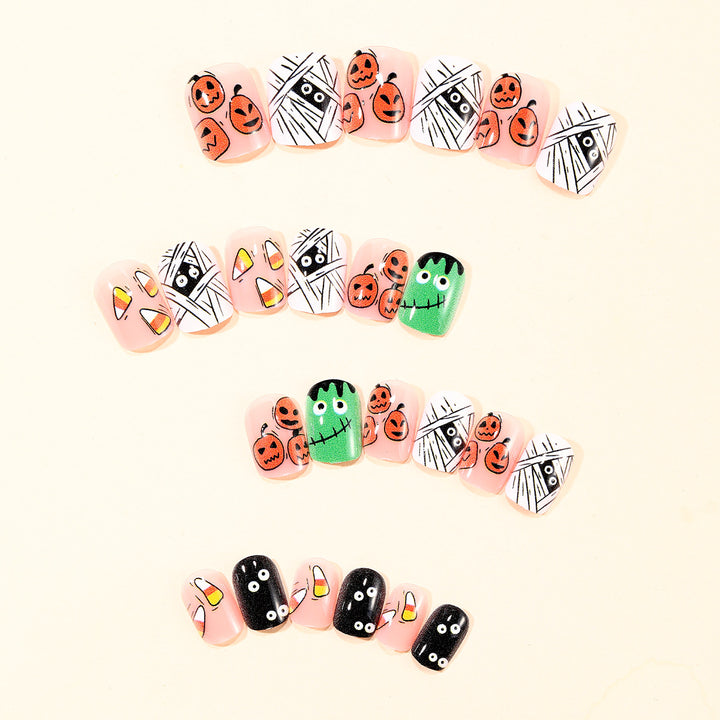 Halloween-Themed 3D Nail Art Extensions Bowlift 1789713452