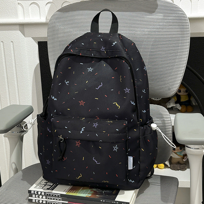 Fun Patterned School Backpack
