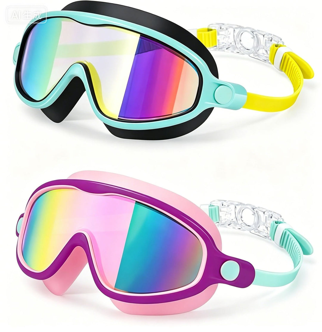 Panorama Snorkel Mask with Adjustable Head Strap and Anti-Fog Technology Bowlift