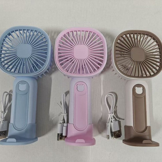 Unisex Portable USB Hand Fan with Ergonomic Design Bowlift