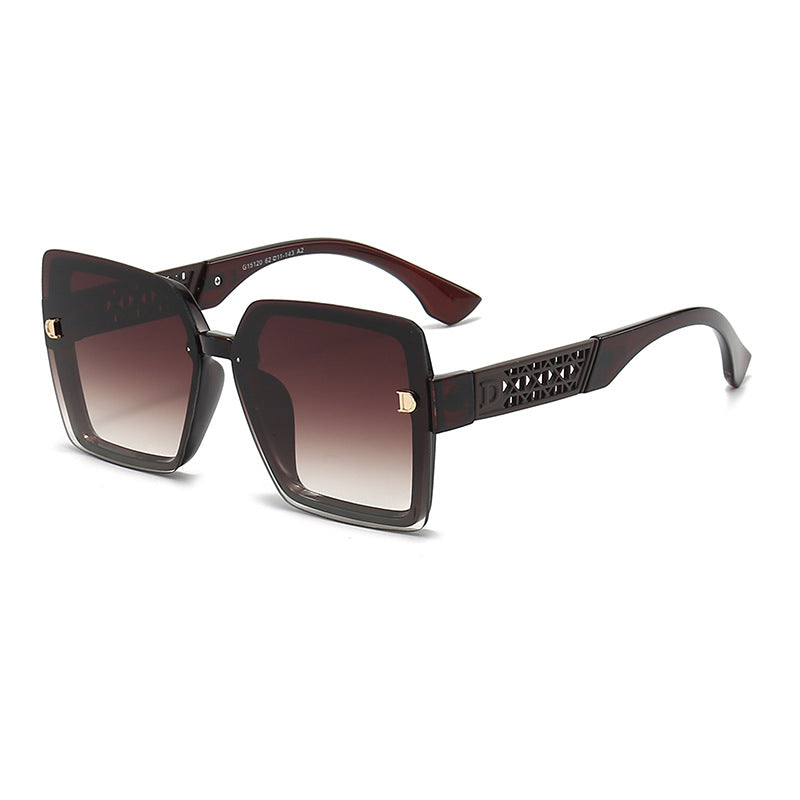 Ladies fashionable square sunglasses with sturdy frame and UV protection Bowlift