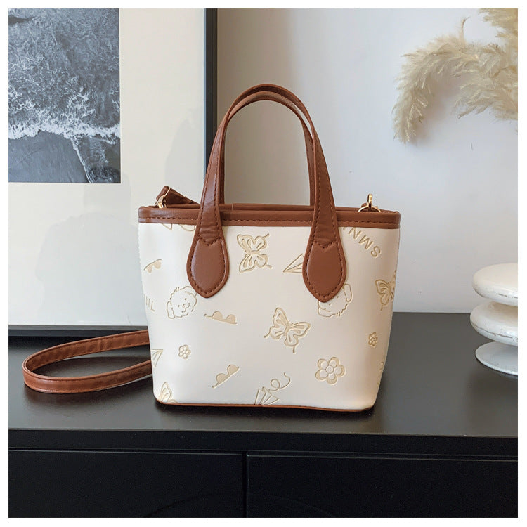 Playful Mini Handheld Tote Bag Bowlift