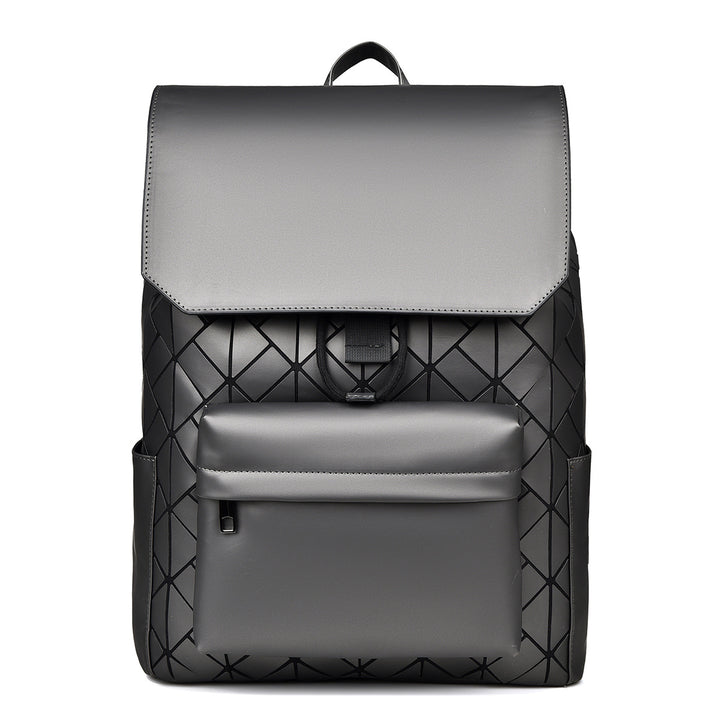 Stylish Textured Laptop Backpack Bowlift
