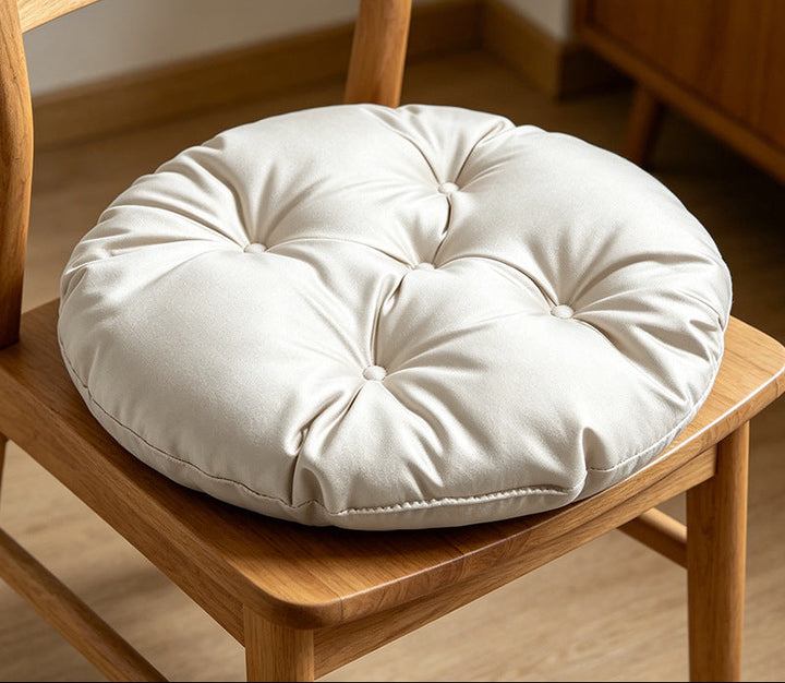 Plush Tufted Chair Cushion Bowlift