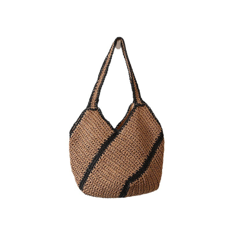 Braided beach bag with fashionable design Bowlift