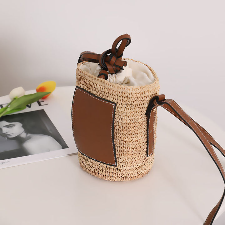 Trendy Backpack Bag Made of Braided Material Bowlift