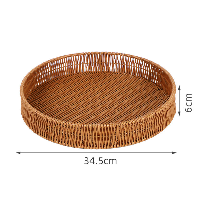 Stylish Wicker Serving Bowl Bowlift