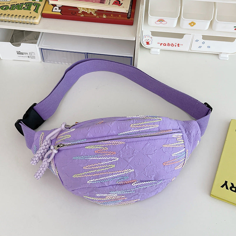 Fashionable waist bag with adjustable strap Bowlift