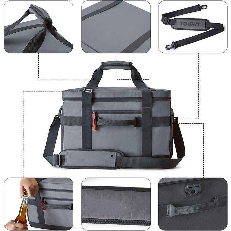 Large Capacity Insulated Cooler Bag Bowlift