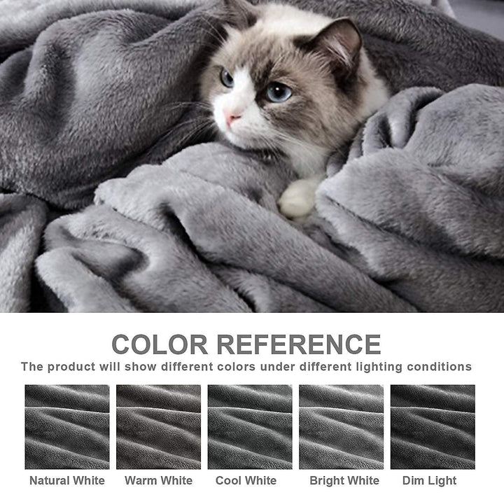 Ladies luxurious fleece blanket with soft texture Bowlift