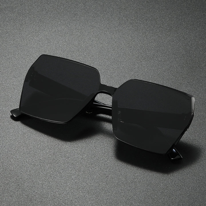 Luxurious Oversized Hexagonal Sunglasses Bowlift