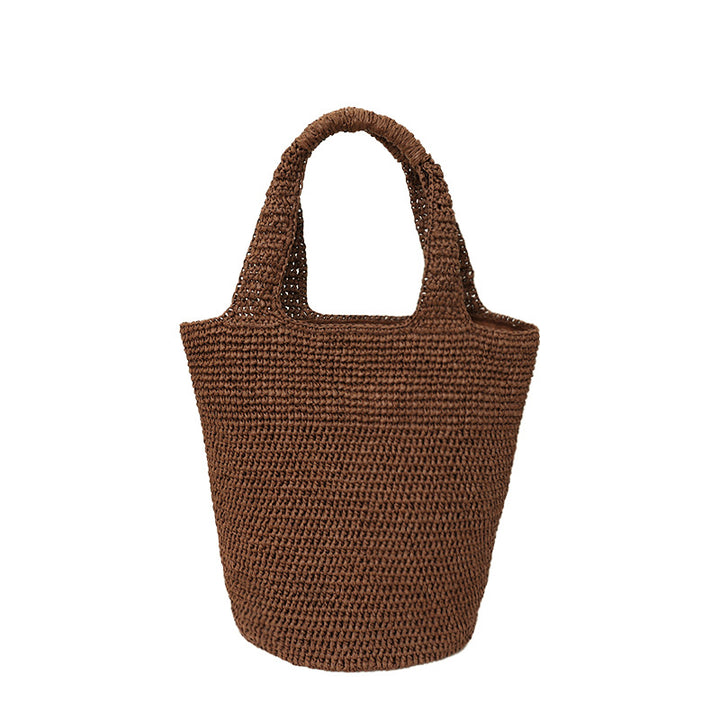Handmade straw bag Bowlift