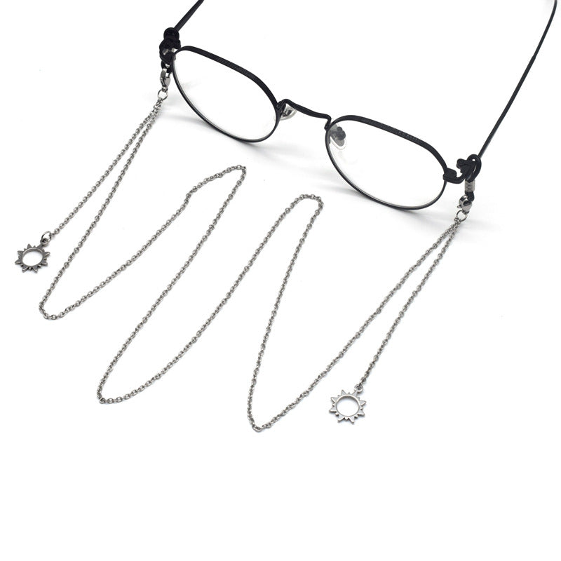 Decorative Eyewear Chain with Sun Accents Bowlift