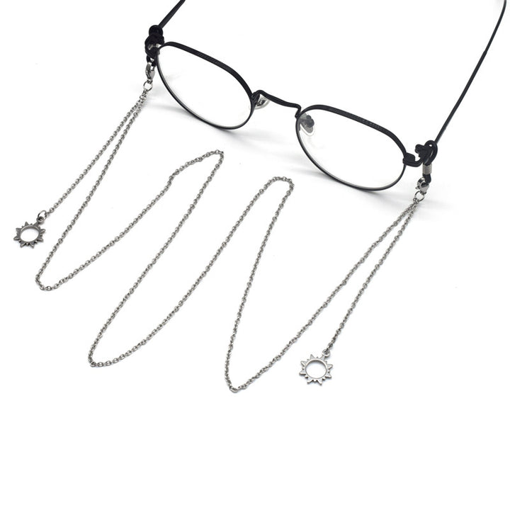 Decorative Eyewear Chain with Sun Accents Bowlift