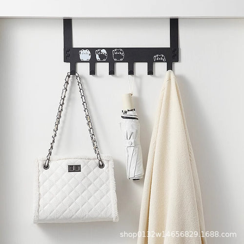 Decorative Animal-Themed Wall Hook Rack