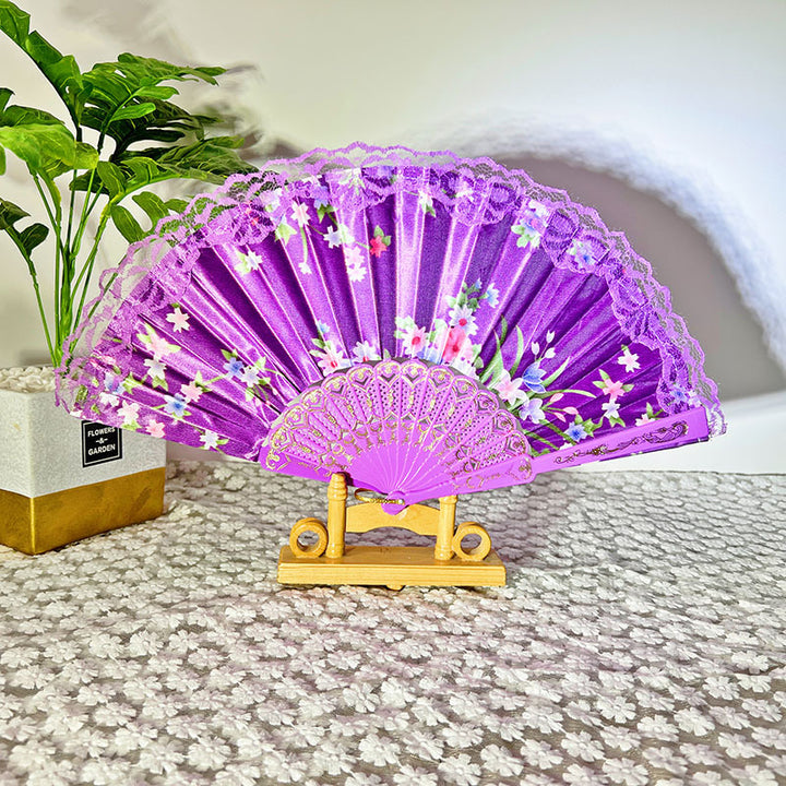 Women elegant handmade fan Bowlift