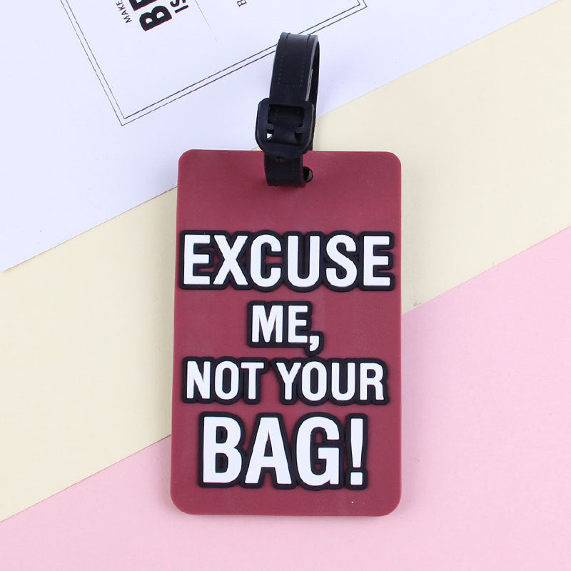 Fun Travel Luggage Tag Bowlift