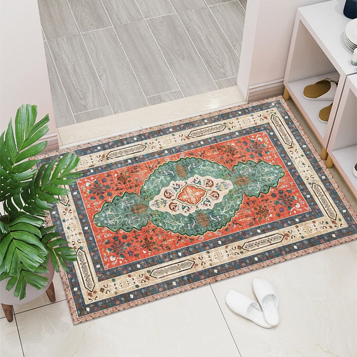 Geometric Pattern Decorative Floor Mat Bowlift