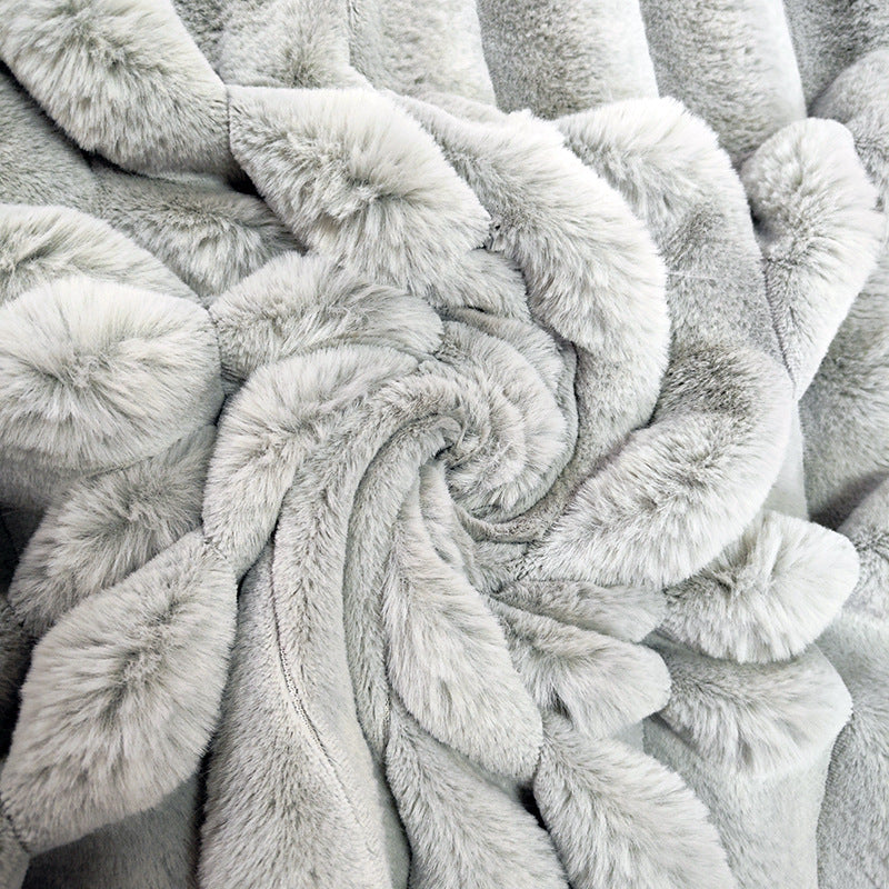 Women's Cozy Microfiber Blanket Bowlift