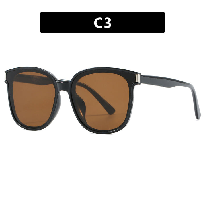 Women's stylish sunglasses with high-quality, transparent plastic frame Bowlift