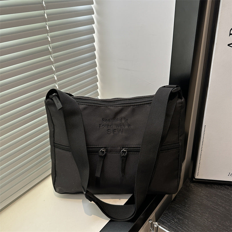 Versatile Nylon Crossbody Bag Bowlift